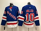 New York Rangers #10 Miller Blue Adidas Stitched Jersey,baseball caps,new era cap wholesale,wholesale hats